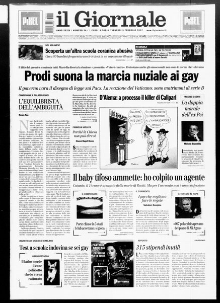 Il giornale : quotidiano del mattino